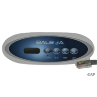 Balboa VL200 4 Button Mini Oval Topside Panel - LCD