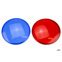 Waterway 3.5" and 5" Jumbo Light Coloured Lens Pair - Blue and Red